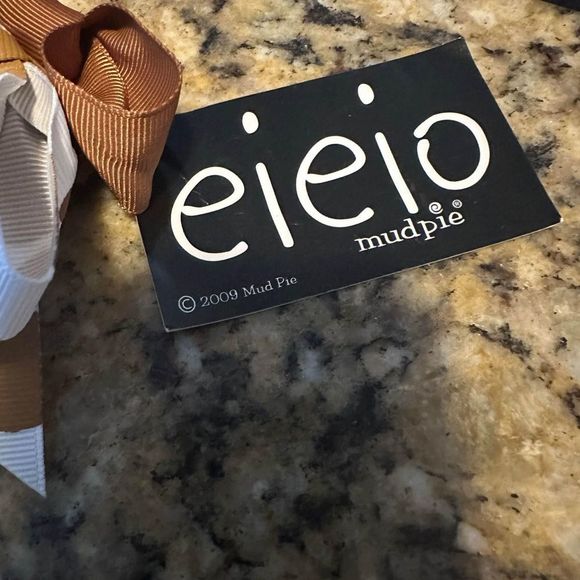 NWT mudpie Cowgirl Cow Halloween Costume Themed Rodeo Outfit Size 12-18 Months - Picture 7 of 8